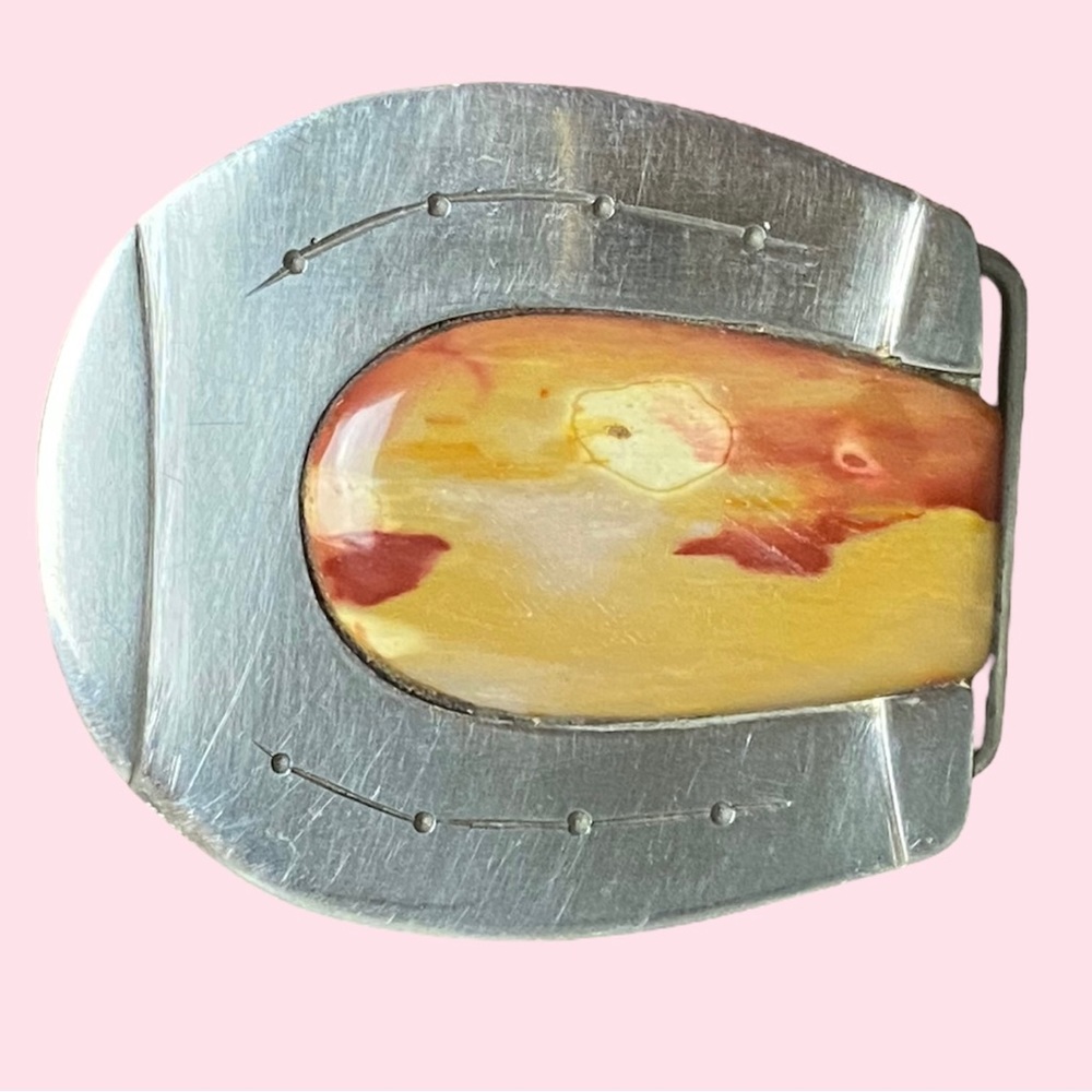 Steel Horseshoe Belt Buckle
